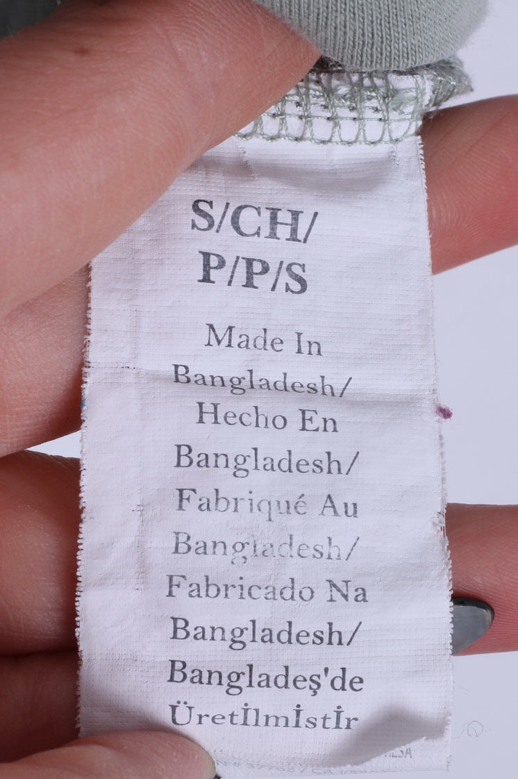 Penguin Mens S T-Shirt Khaki Cotton Crew Neck Graphic Shirt Pete's Surf Shop