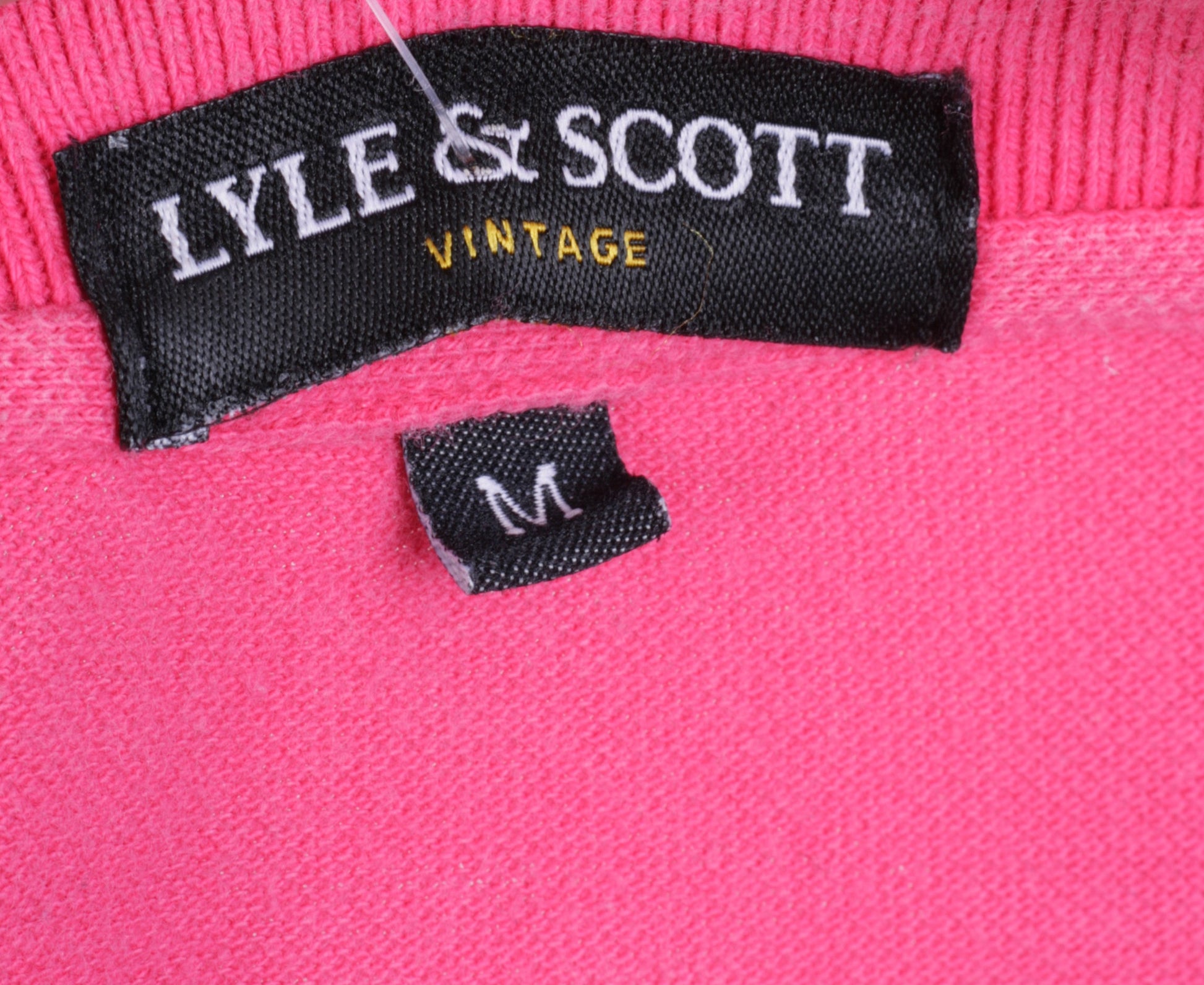 Lyle & Scott Women M Polo Shirt  Short Sleeve Cotton Pink Summer - RetrospectClothes