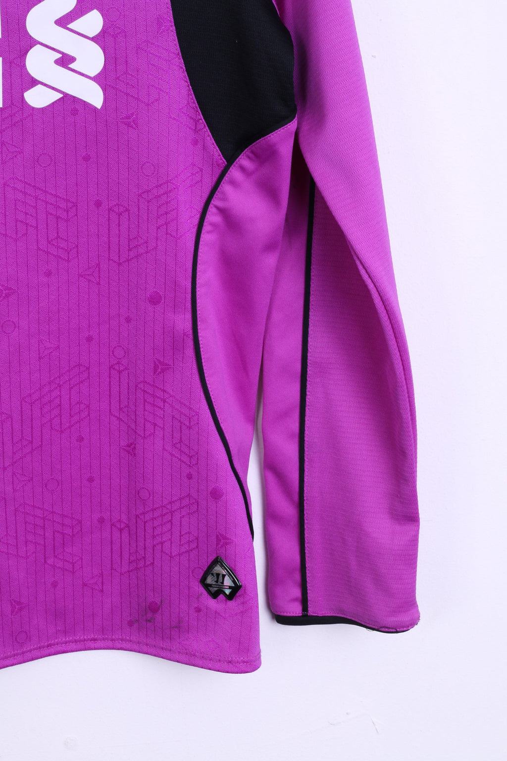 Warrior L.F.C. Mens XS(Youth 146) Shirt Football Shirt Purple Long Sleeve - RetrospectClothes