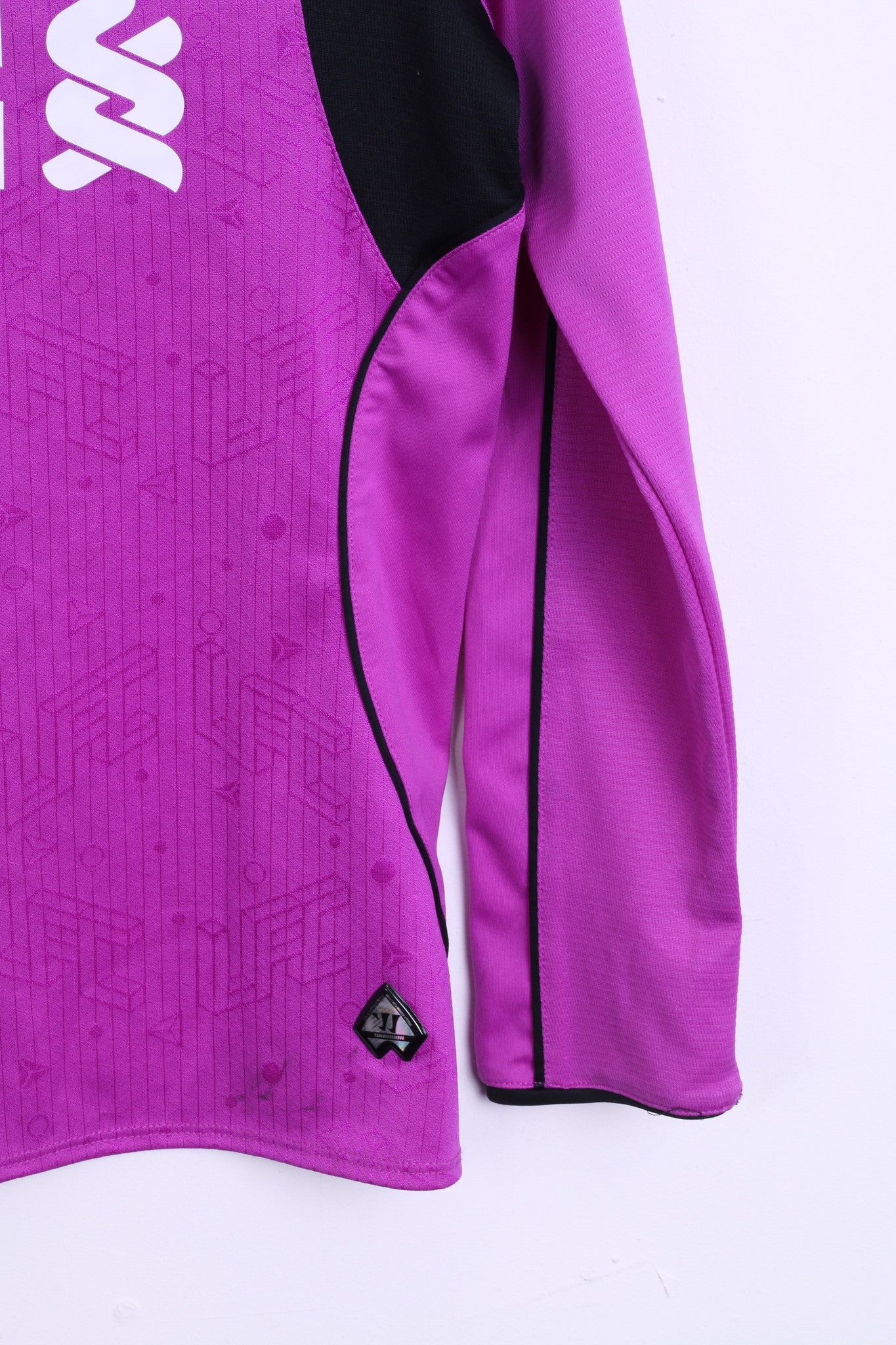 Warrior L.F.C. Mens XS(Youth 146) Shirt Football Shirt Purple Long Sleeve - RetrospectClothes