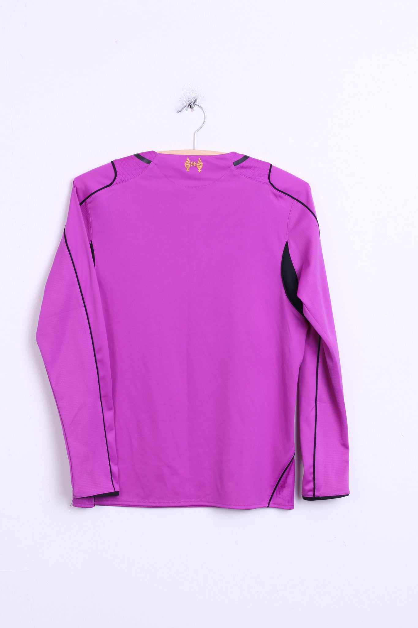 Warrior L.F.C. Mens XS(Youth 146) Shirt Football Shirt Purple Long Sleeve - RetrospectClothes