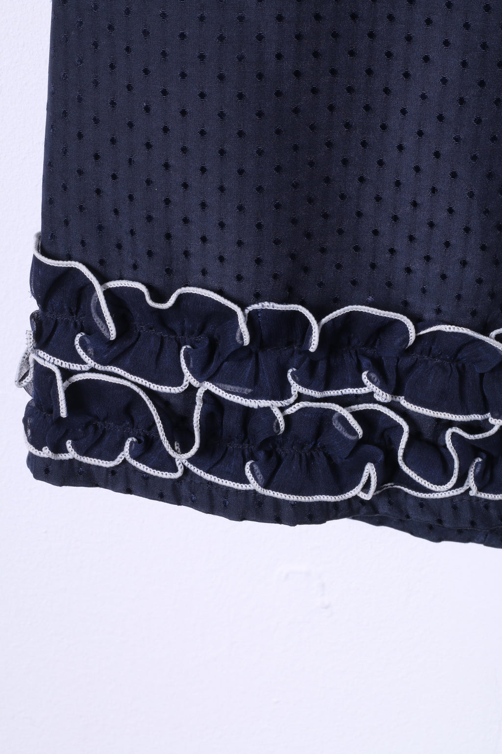 Darimeya Womens S/M Mini Dress Navy Summer Sweet Boho Tunic