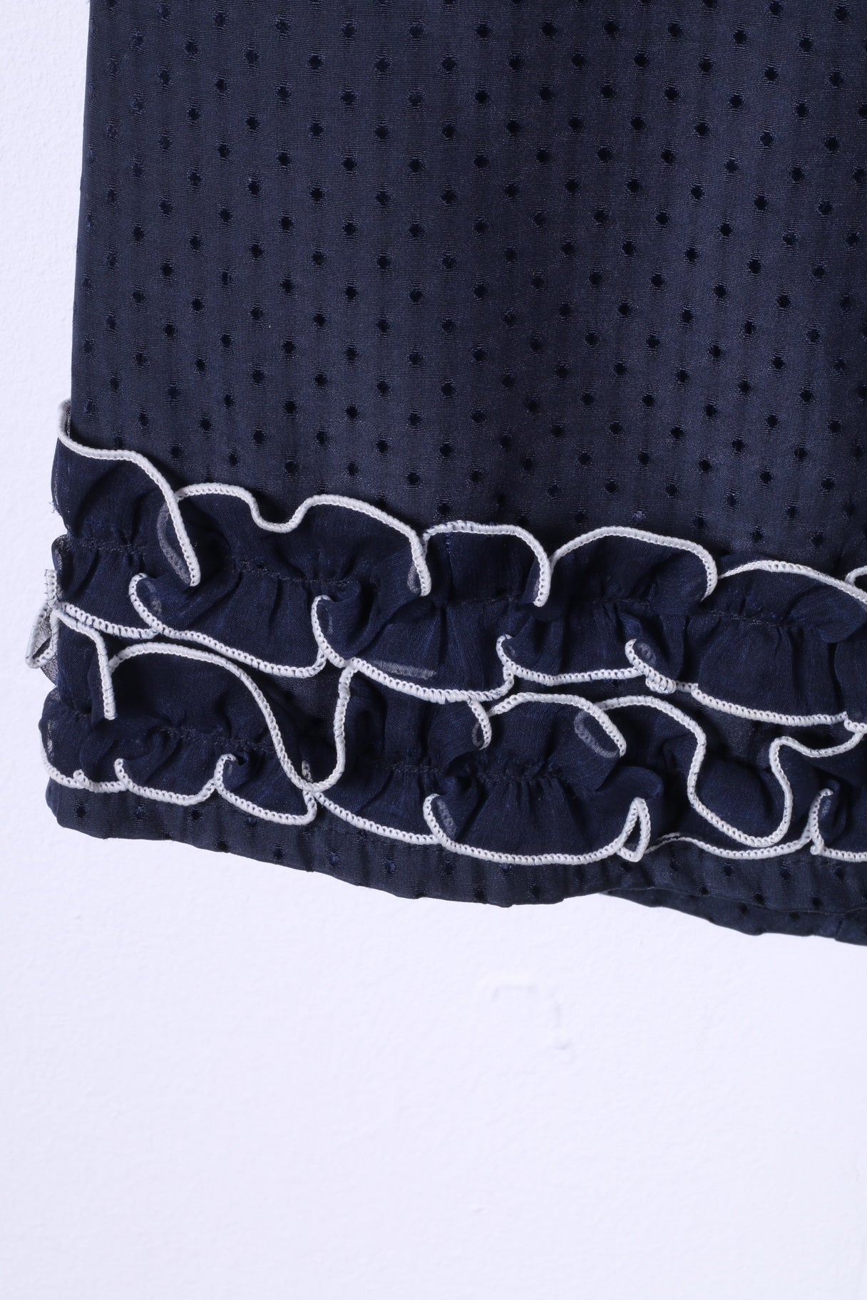 Darimeya Womens S/M Mini Dress Navy Summer Sweet Boho Tunic