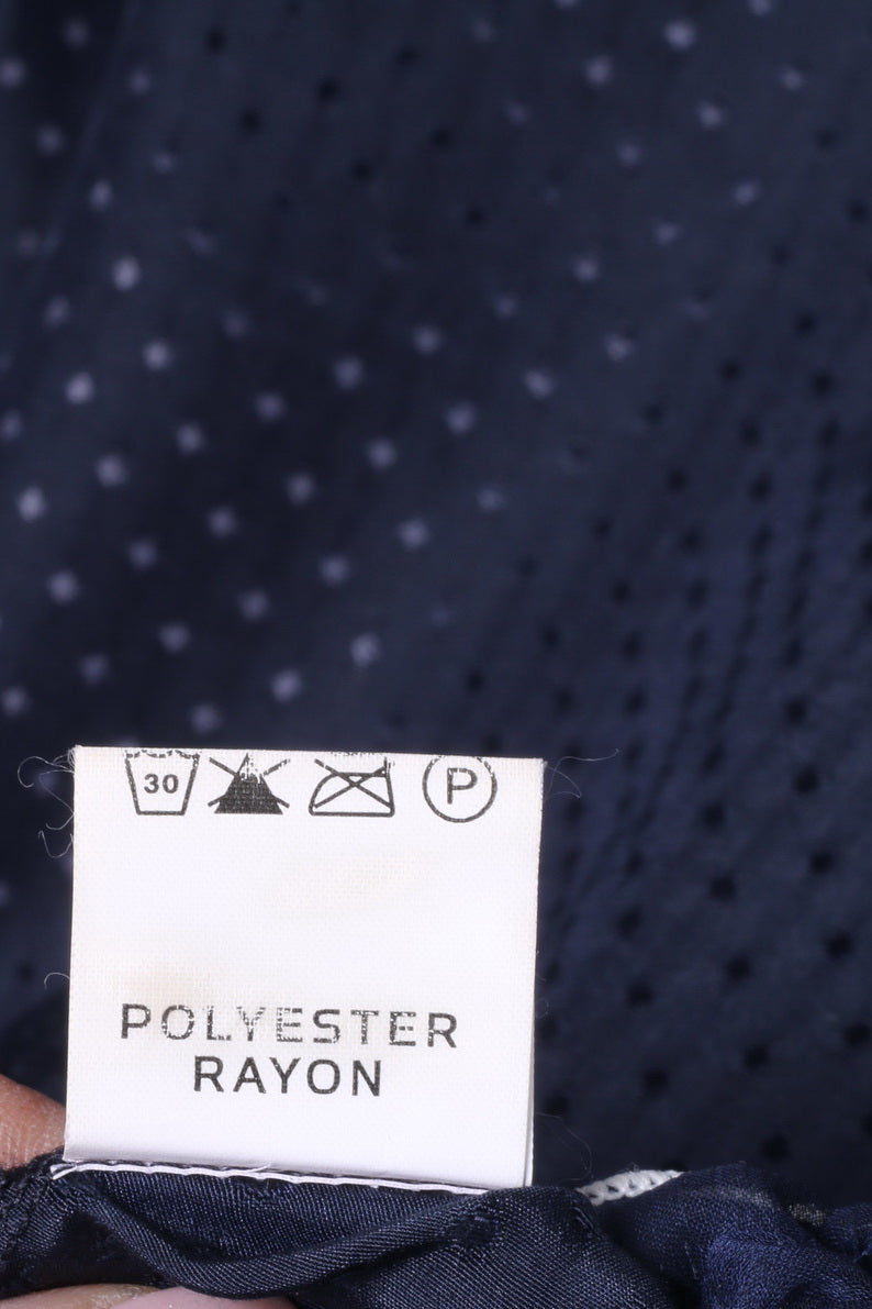 Darimeya Womens S/M Mini Dress Navy Summer Sweet Boho Tunic