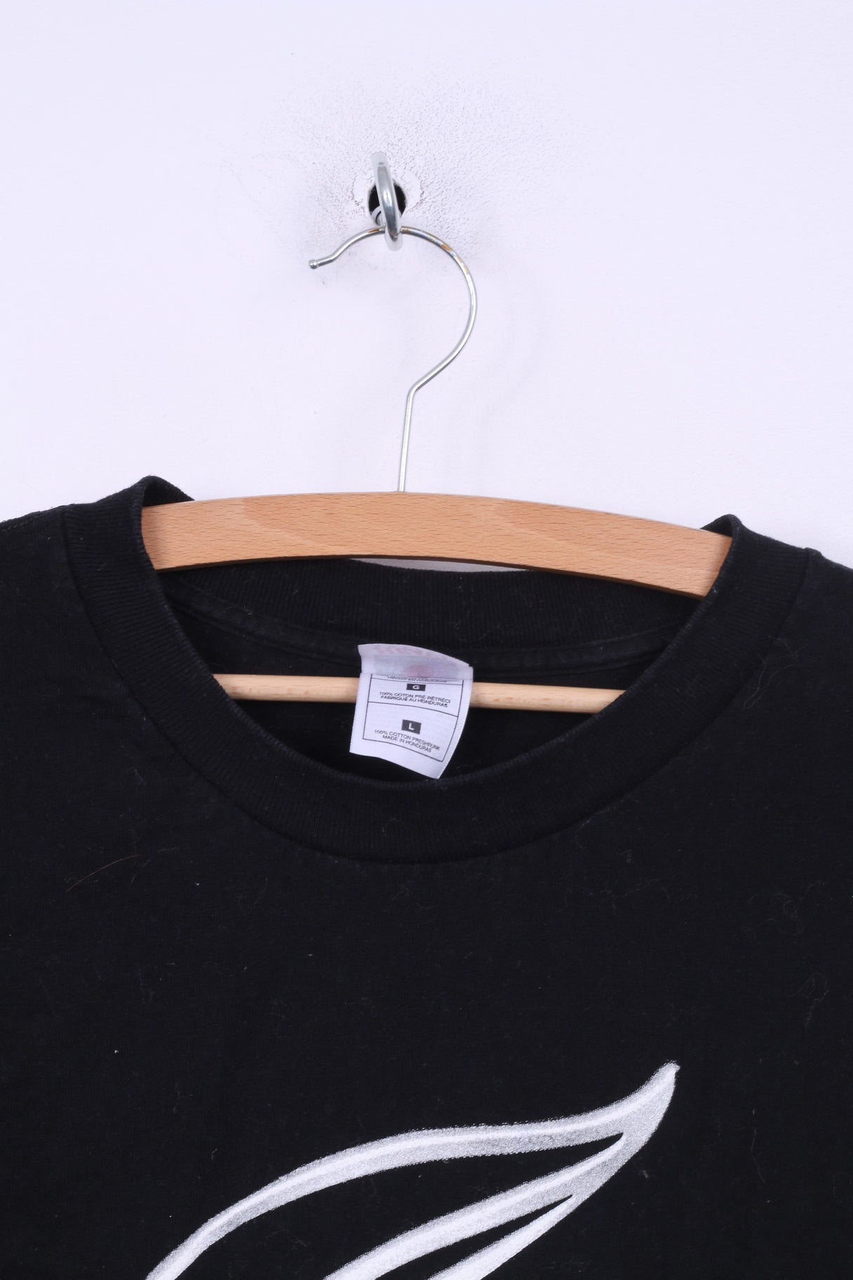 Camicia grafica L da uomo Fruit Of the Loom in cotone nero New England Black Hair Expo Platinum 2000