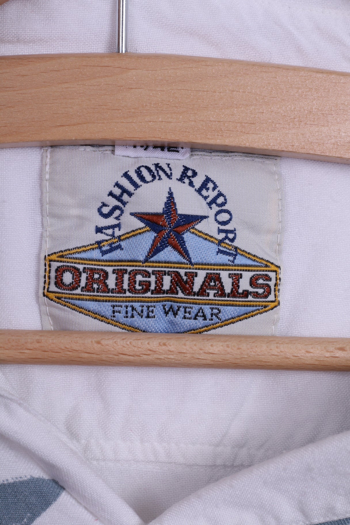 C&amp;A Originals Chemise décontractée L Homme Blanc Graphique Manches Courtes Fine Wear Été