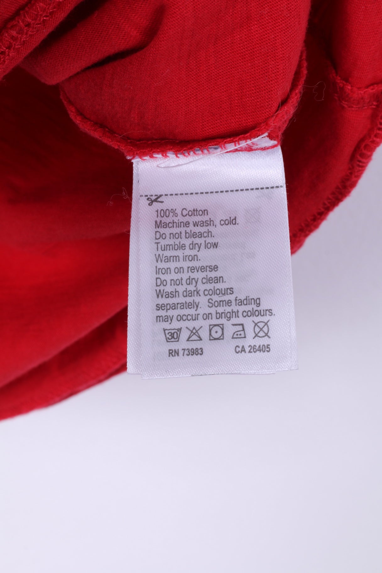 T-shirt da uomo Helly Hansen L, girocollo grafico, top rosso in cotone, grande logo 