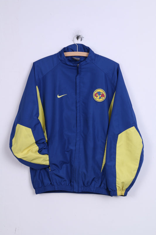 Giacca da donna Nike Club America S Track Top Blu Calcio con zip