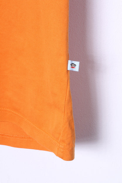 T-shirt Paul Frank per ragazzi XL 14 anni, biglietto di auguri grafico arancione, maglietta divertente