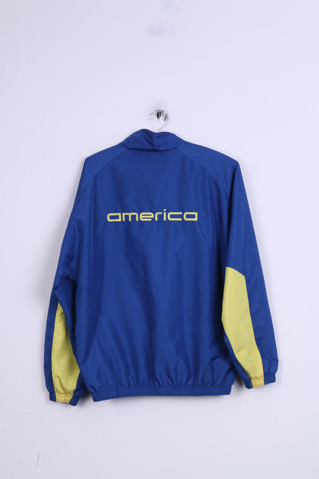 Nike Club America Womens S Jacket Track Top Blue Football Zip Up