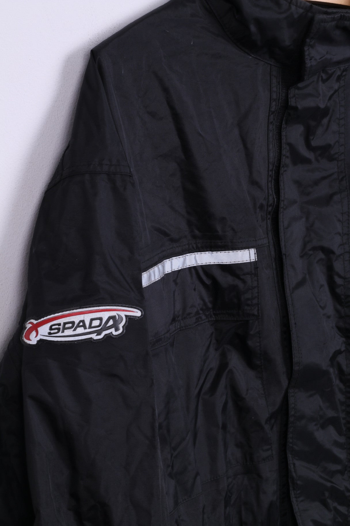 Spada Womens XXL Jacket Black Waterproof Windstoper Light Top Waistband