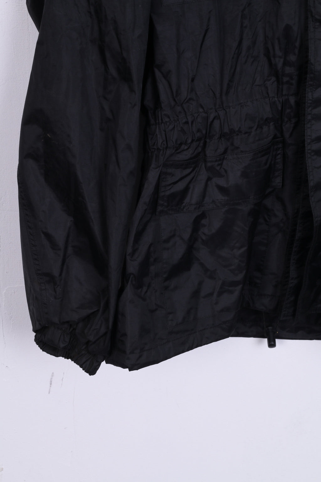 Spada Womens XXL Jacket Black Waterproof Windstoper Light Top Waistband