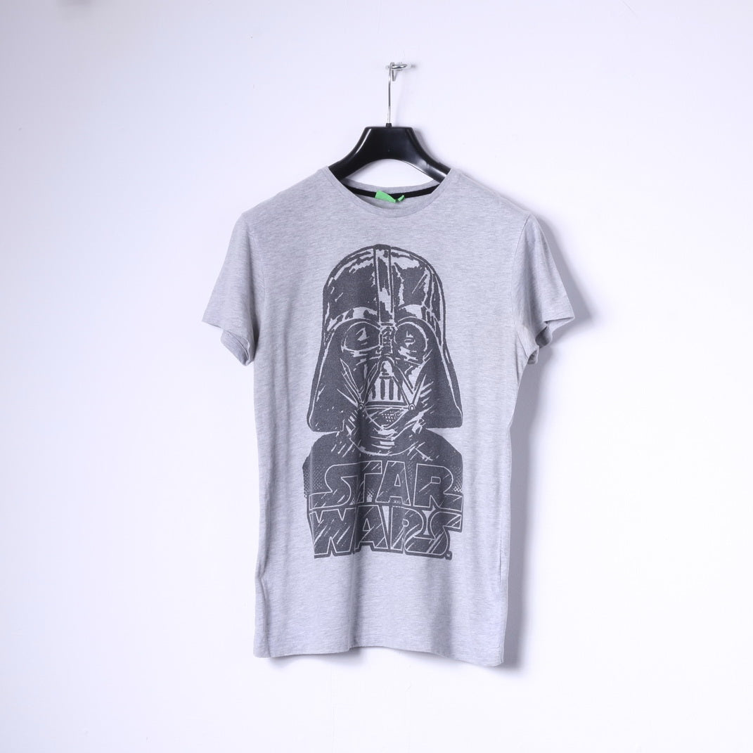 Cedar Wood State T-Shirt Homme M (S) Gris Coton Star Wars Haut Graphique