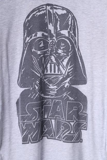 Cedar Wood State Mens M (S) T-Shirt Grey Cotton Star Wars Graphic Top