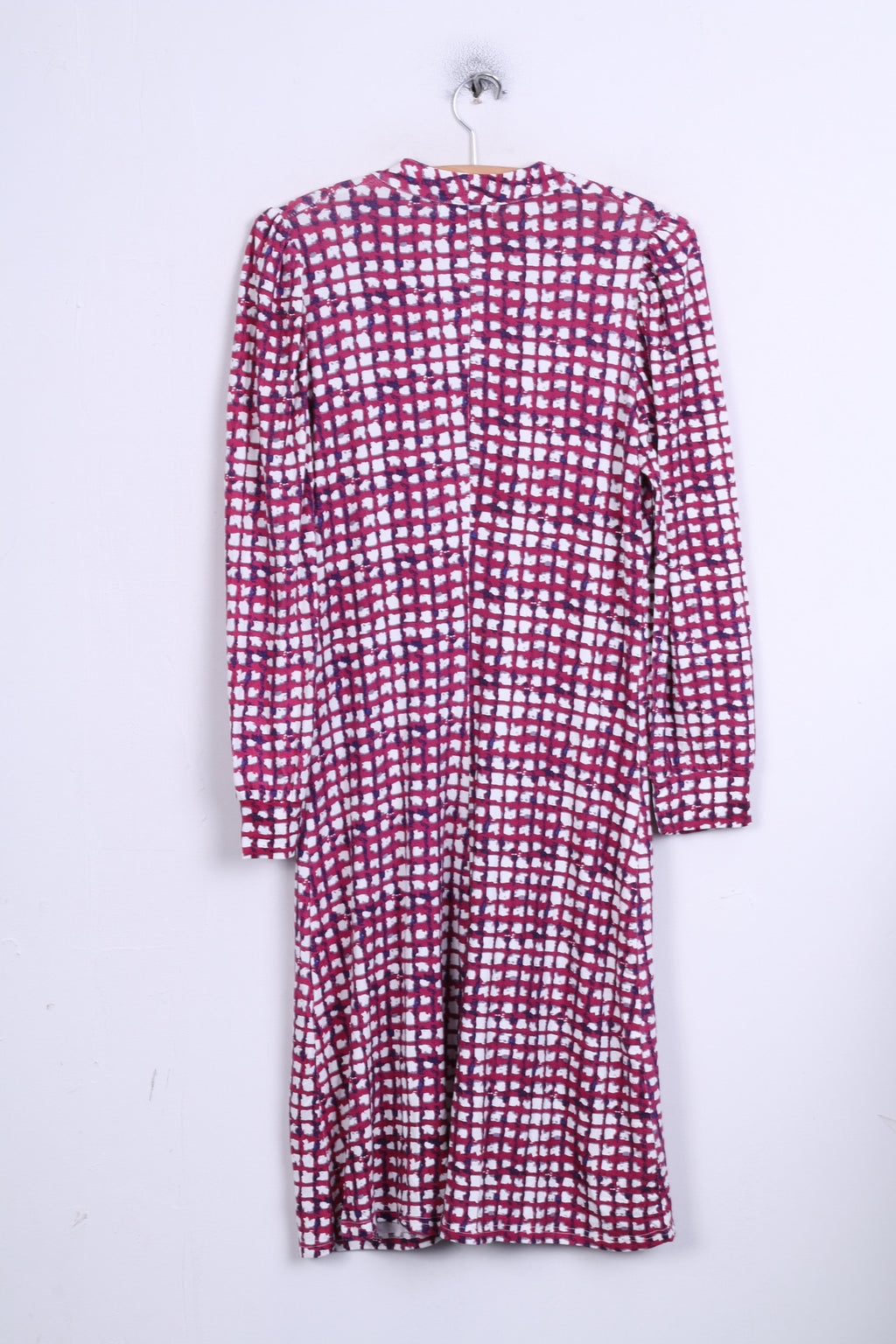 Nuovo abito longuette da donna Aquamrina con scollo a V quadrati rosa