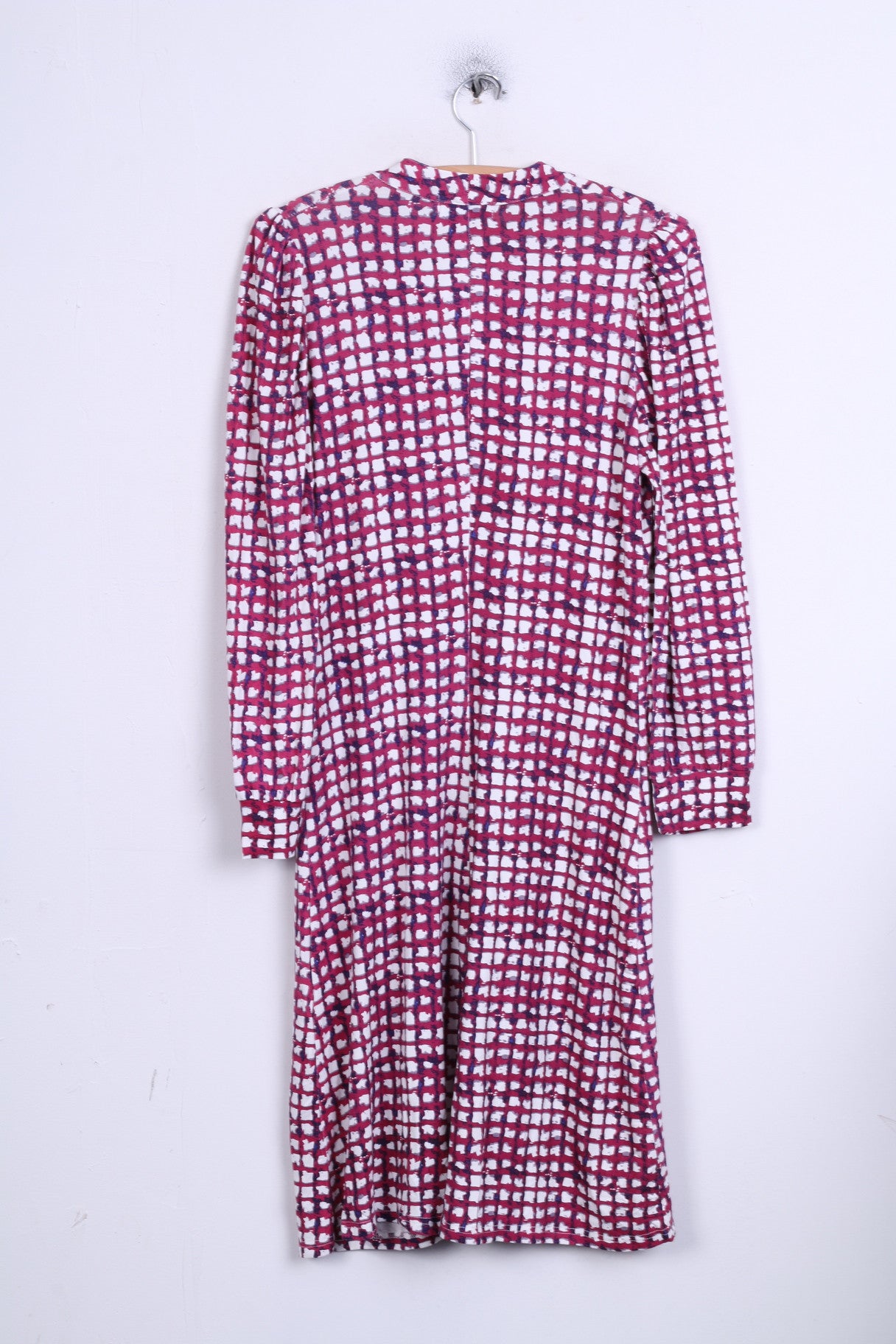 Nuovo abito longuette da donna Aquamrina con scollo a V quadrati rosa