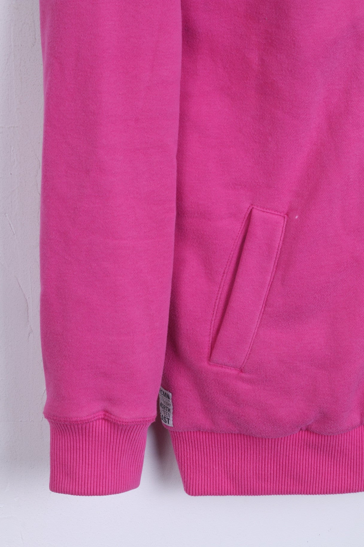 RACE MARINE Womens 36 S Sweatshirt Jumper Pink Hood Padded