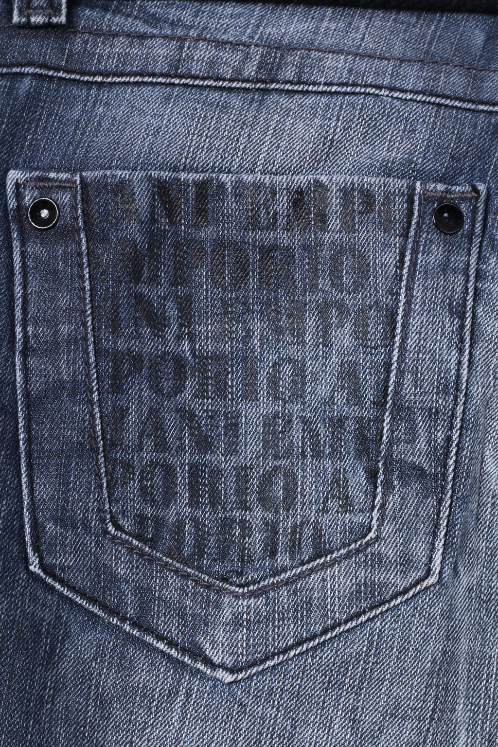 Armani Jeans Womens W27 L32 Trousers Navy Denim Cotton Straight Leg Pants