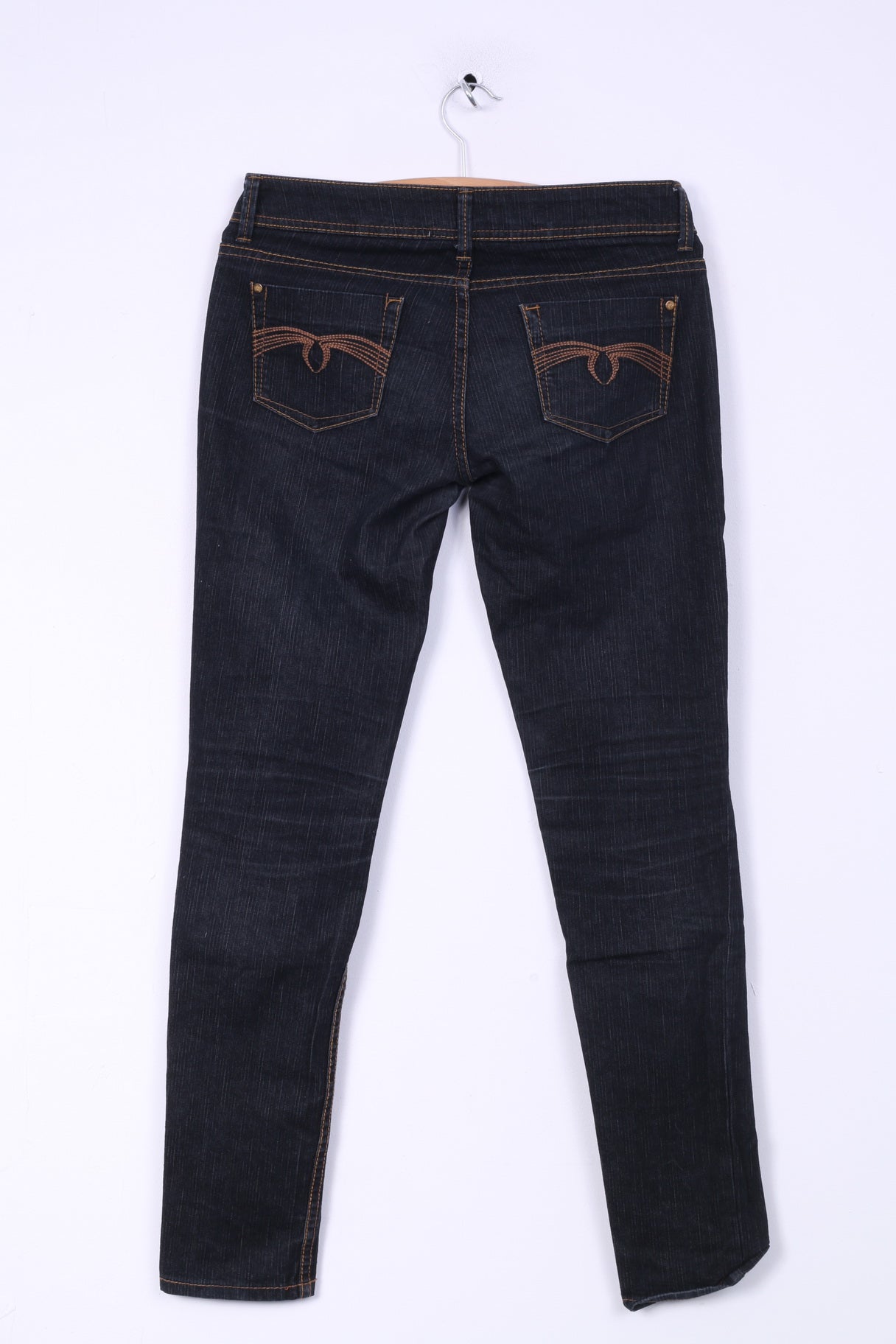 Tally Weijl Womens M 38 Trouser Denim Jeans Navy Cotton