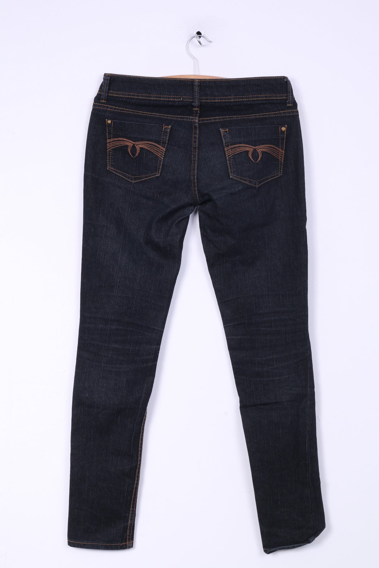 Tally Weijl Donna M 38 Pantaloni Denim Jeans Blu Navy