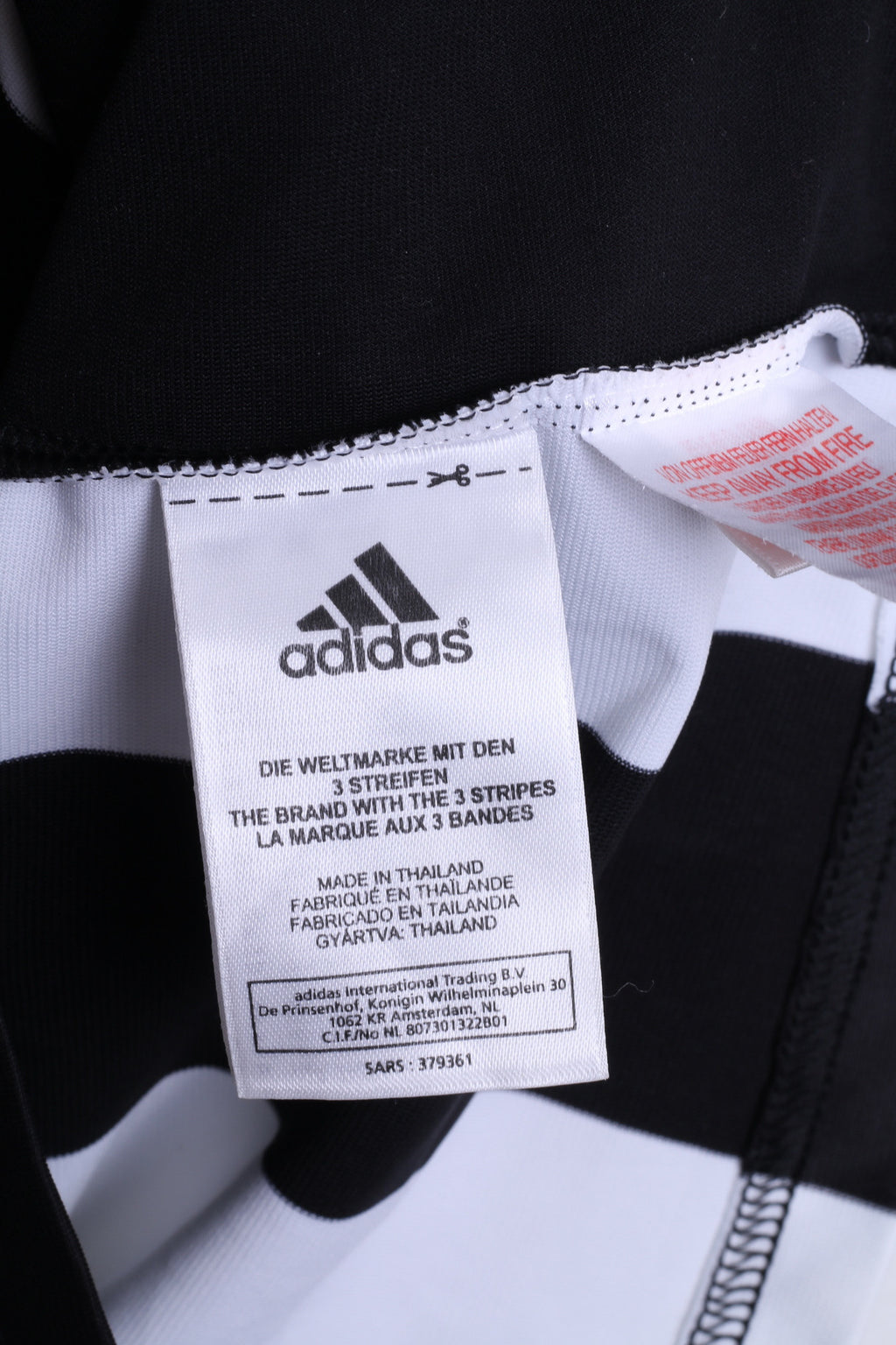 Adidas Newcastle United Ragazzi 12 Età 152 Maglia Maglia da calcio a righe nere