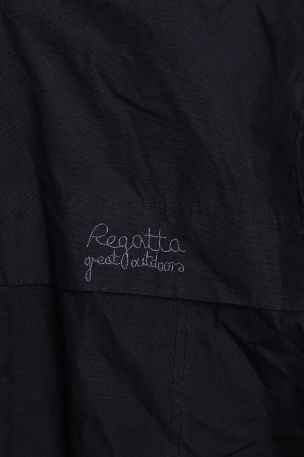 Regatta Girls 34" Parka Jacket Outdoor Black Bear Inside - RetrospectClothes