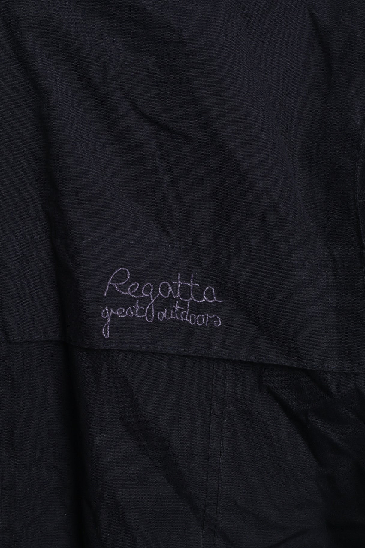 Regatta Girls 34" Parka Jacket Outdoor Black Bear Inside - RetrospectClothes