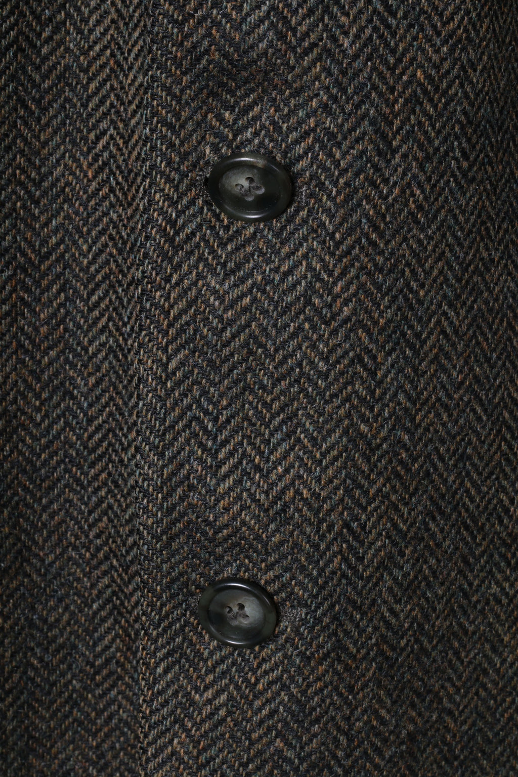 GANT U.S.A. Men 50 40 Blazer Green Wool Herringbone Single Breasted Jacket