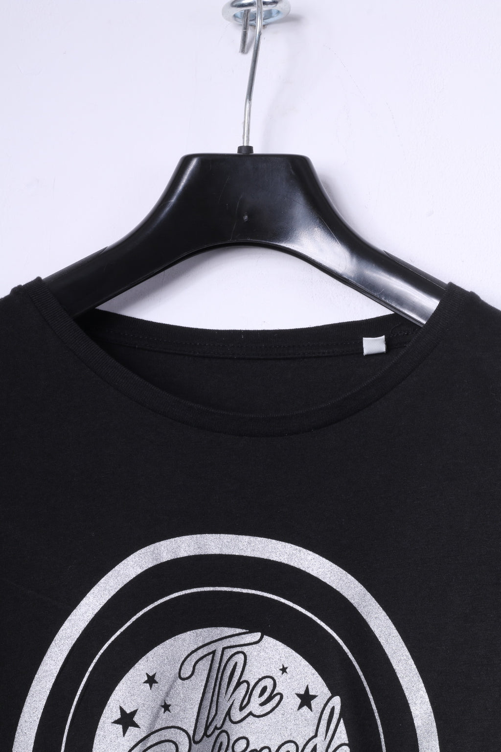 Stella Stanley Womens S T-Shirt Black Organic Cotton The Retired Rock Top