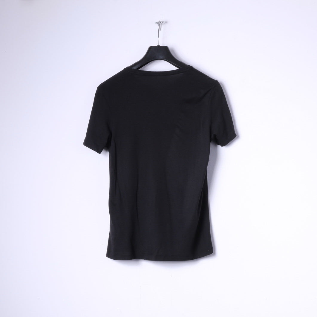 Stella Stanley T-Shirt S Femme Noir Coton Bio The Retired Rock Top