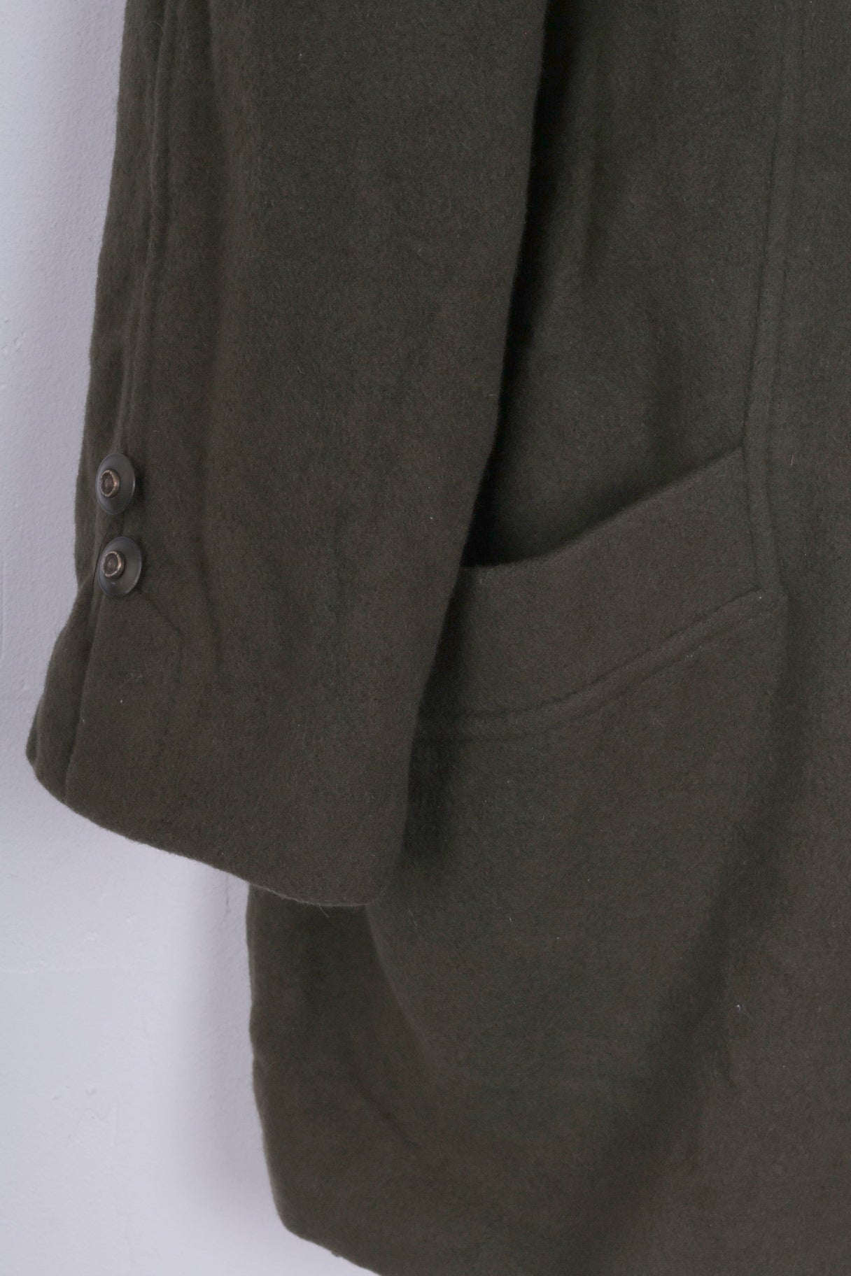Honor Millburn Womens 20 XXL Jacket Single Breasted Dark Green Vintage
