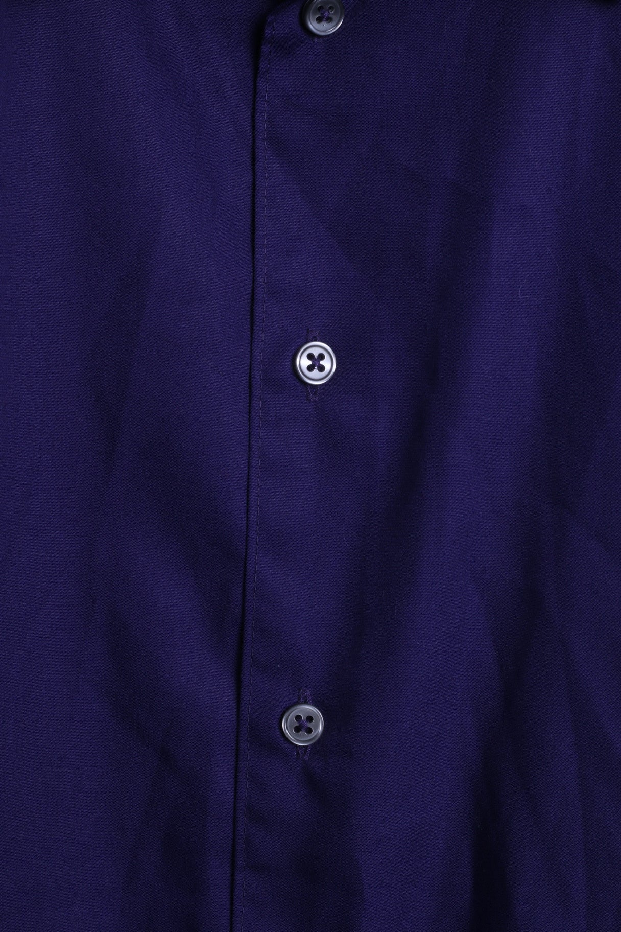 Strellson Mens 43 17 Casual Shirt Purple Shaped Fit Cotton - RetrospectClothes