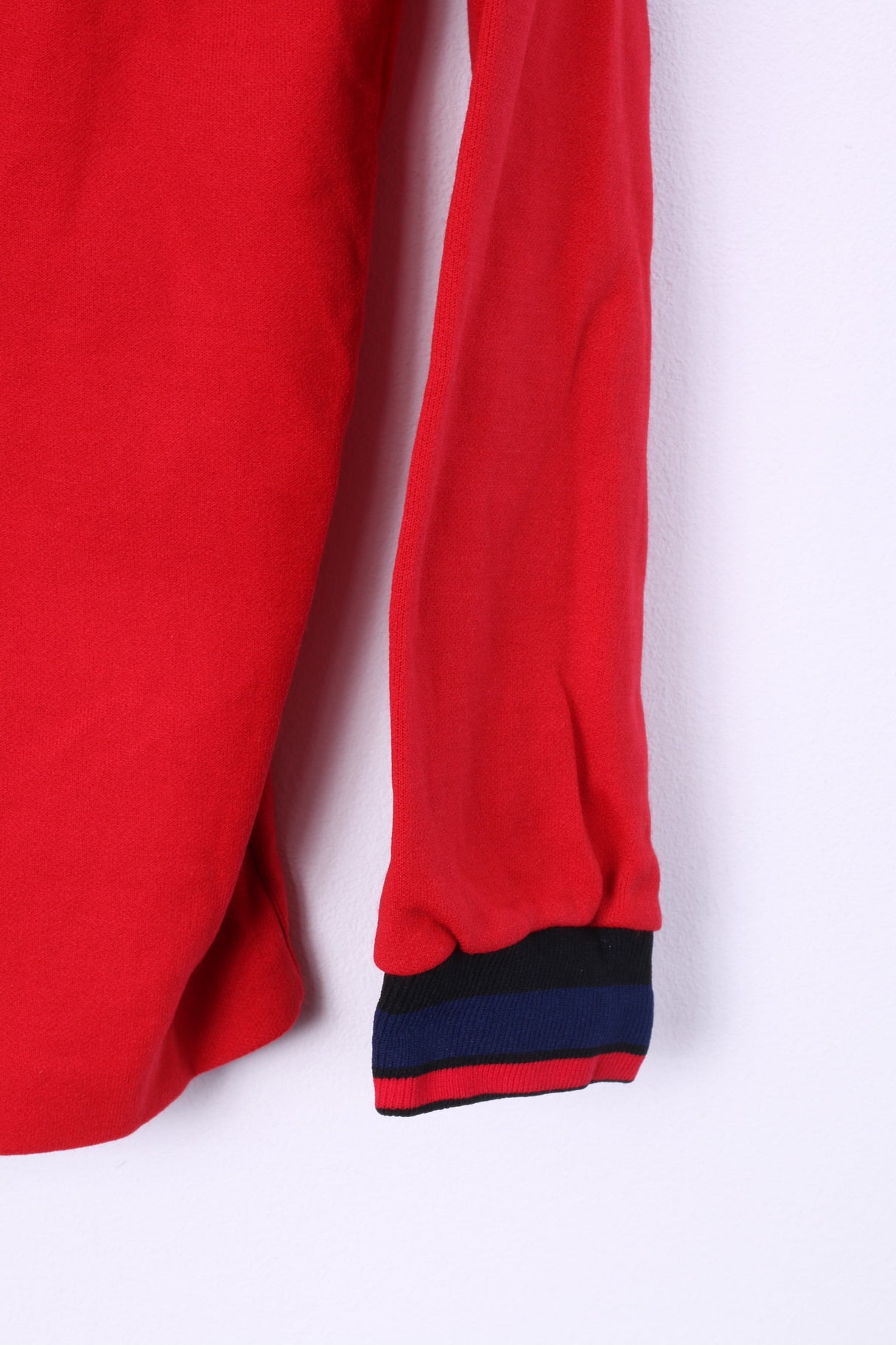 Sport Womens 44 XL Sweatshirt Jumper Red Full Zipper Sportswear