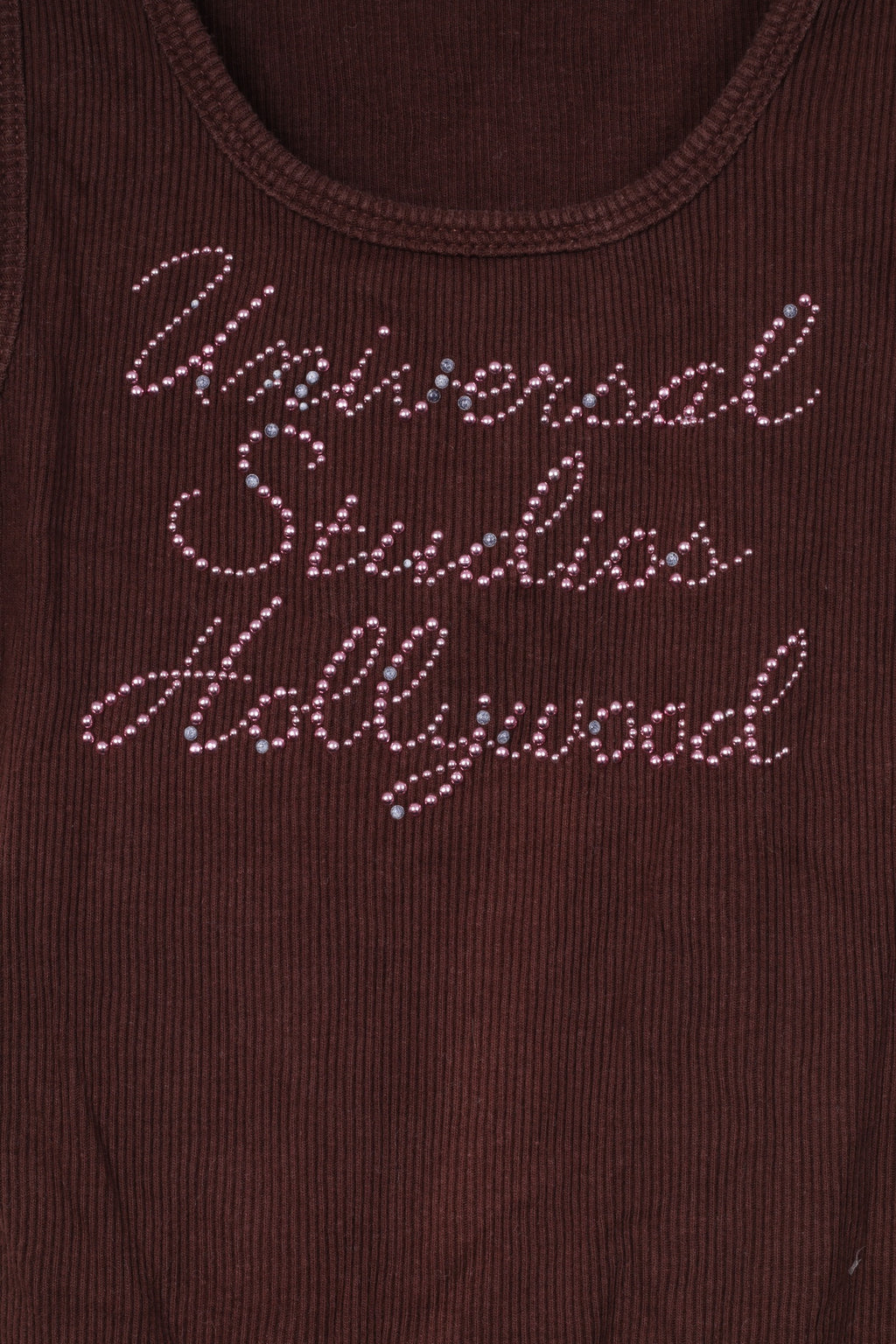 Universal Studios Débardeur S pour femme en coton marron 