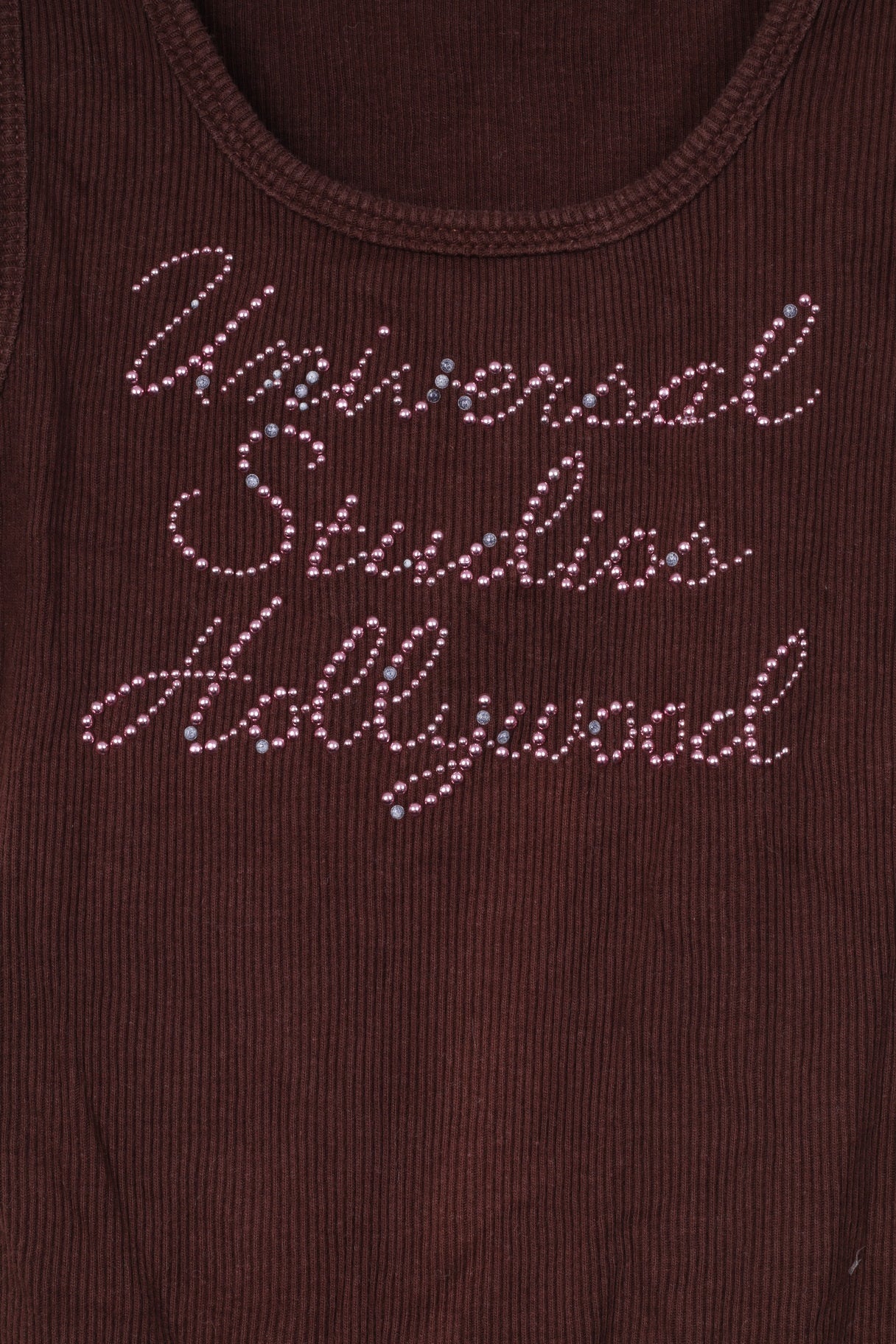 Universal Studios Débardeur S pour femme en coton marron 