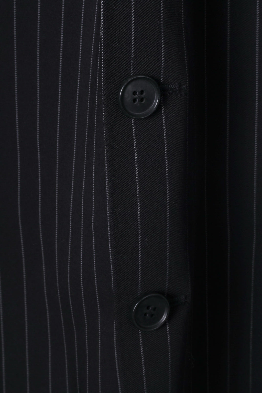 New River Island Mens 44R Blazer Black Striped Superior Quality Single Breasted Jacket