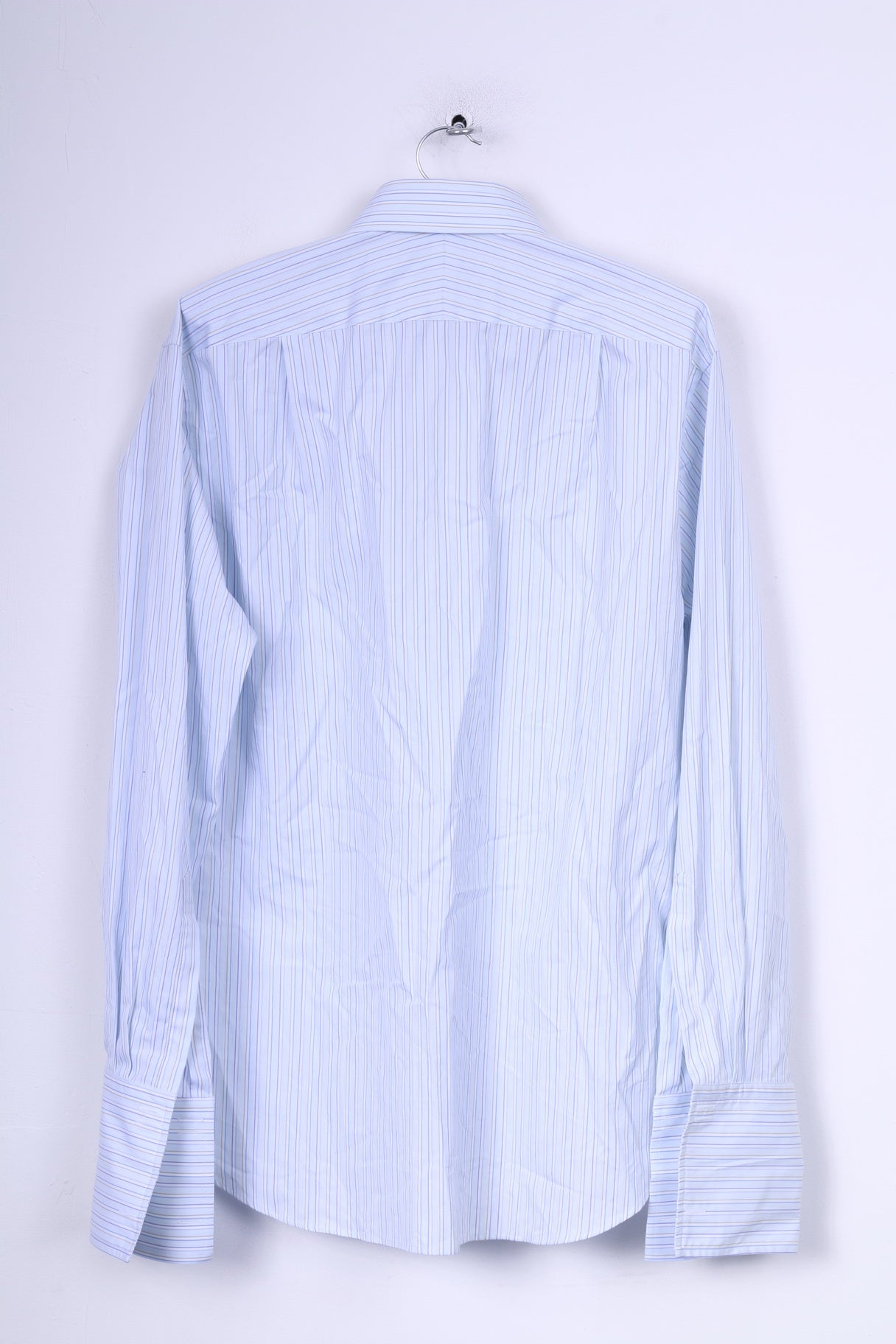 Charles Tyrwhitt Chemise formelle pour homme 17 43 Coupe ajustée rayée Bleu