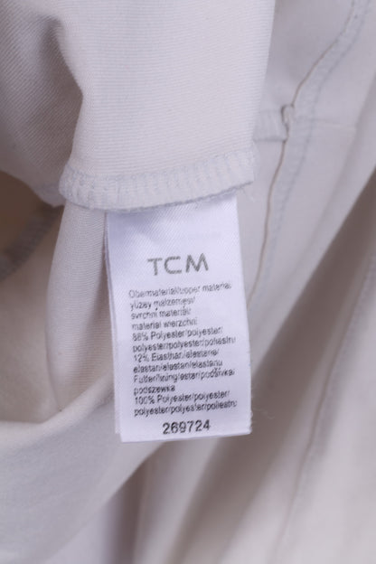 TCM Classic Sports Edition Sweat-shirt blanc avec fermeture éclair pour femme 42 L 