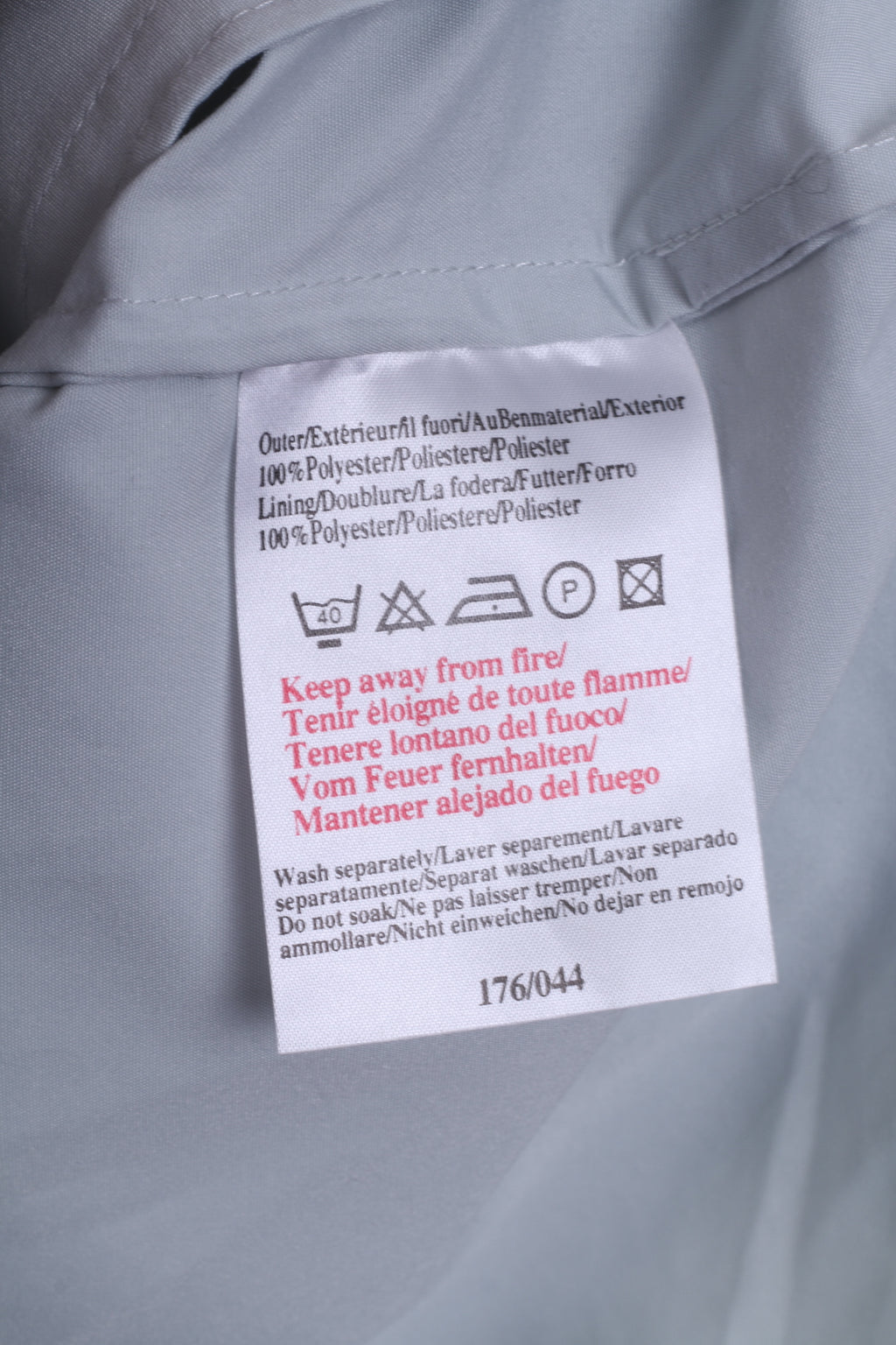 Umbro Youth LB 158 Pullover Jacket Grey Lightweight Training Top