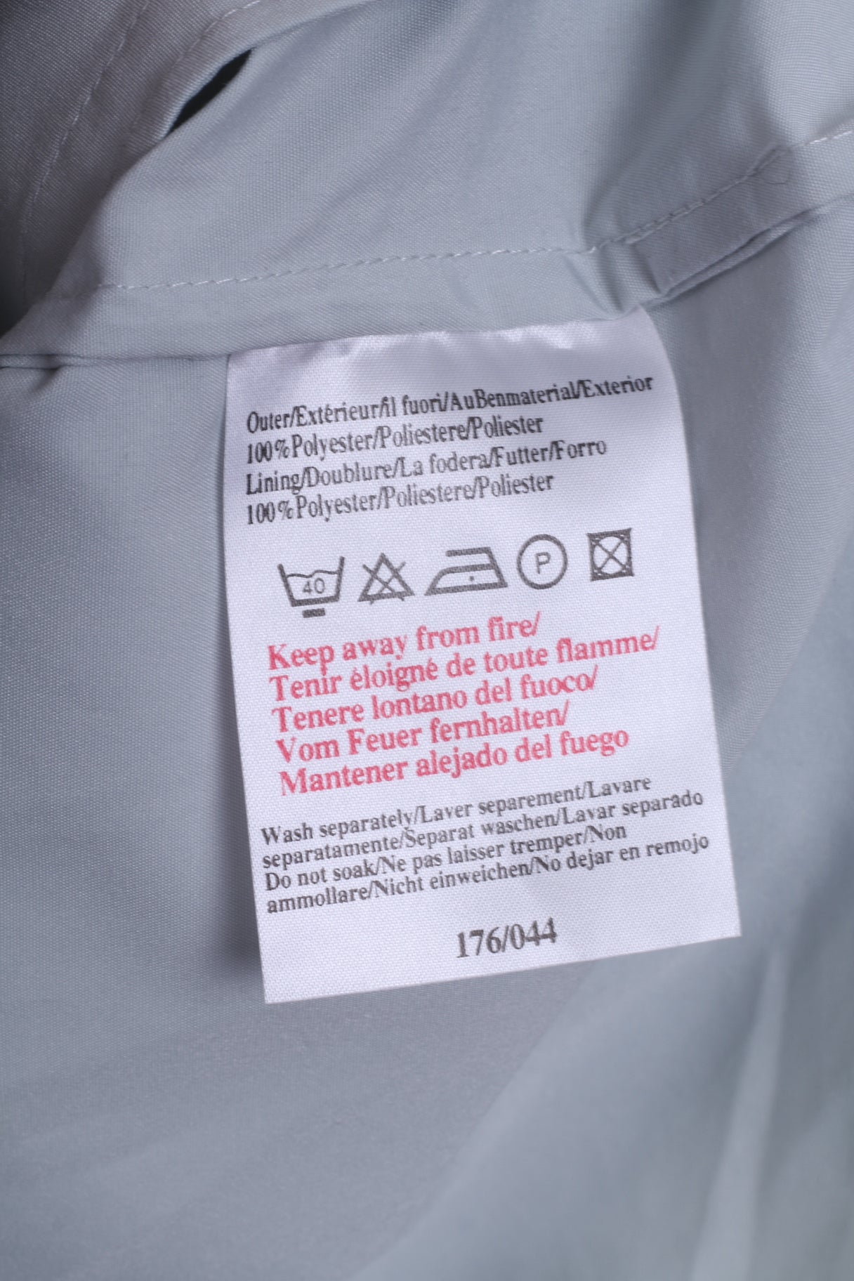 Umbro Youth LB 158 Pullover Jacket Grey Lightweight Training Top