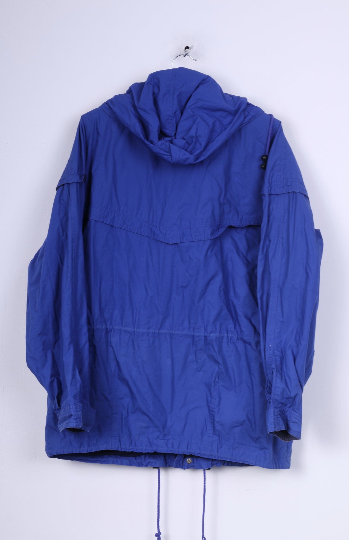 Davidsson's Don Cano Veste S pour homme Indygo Para en coton avec fermeture éclair complète et capuche