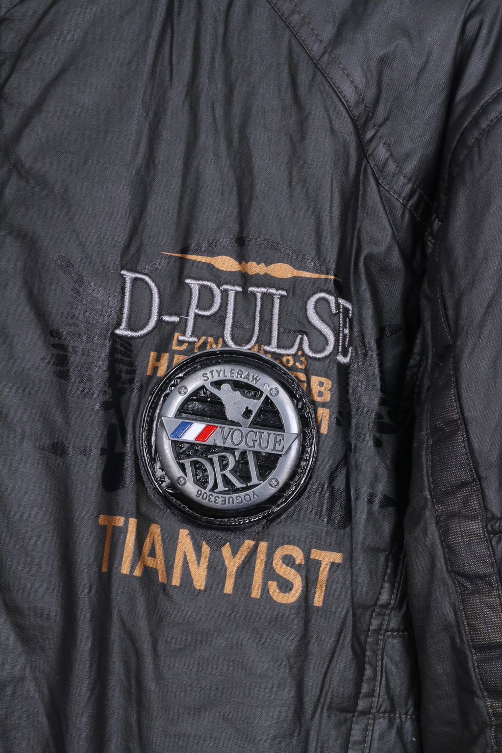 TIANYI SH.T Womens 2 M Jacket Brown Quilted Hooded Vogue DRT Ski