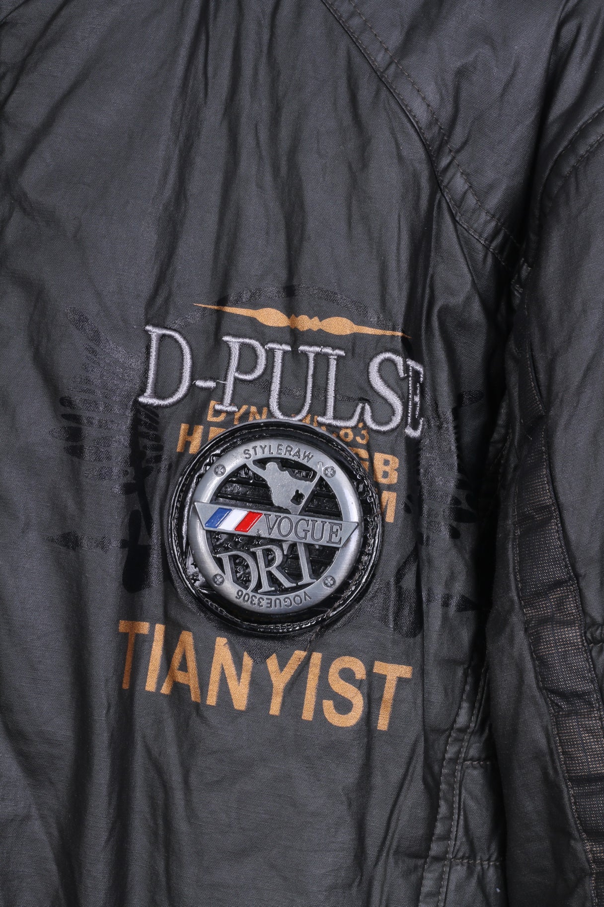 TIANYI SH.T Womens 2 M Jacket Brown Quilted Hooded Vogue DRT Ski