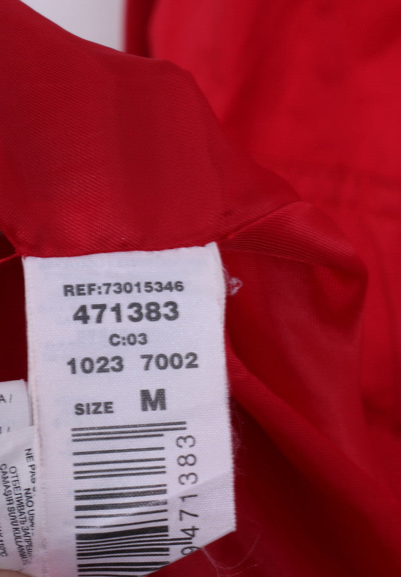 MNG SUIT Womens M Long Jacket Red Coat Mango