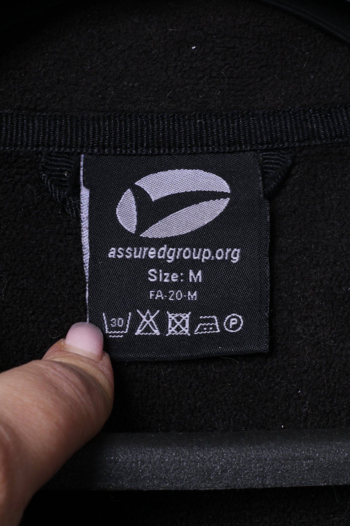 Assuredgroup Veste M pour homme en softshell marron avec fermeture éclair complète