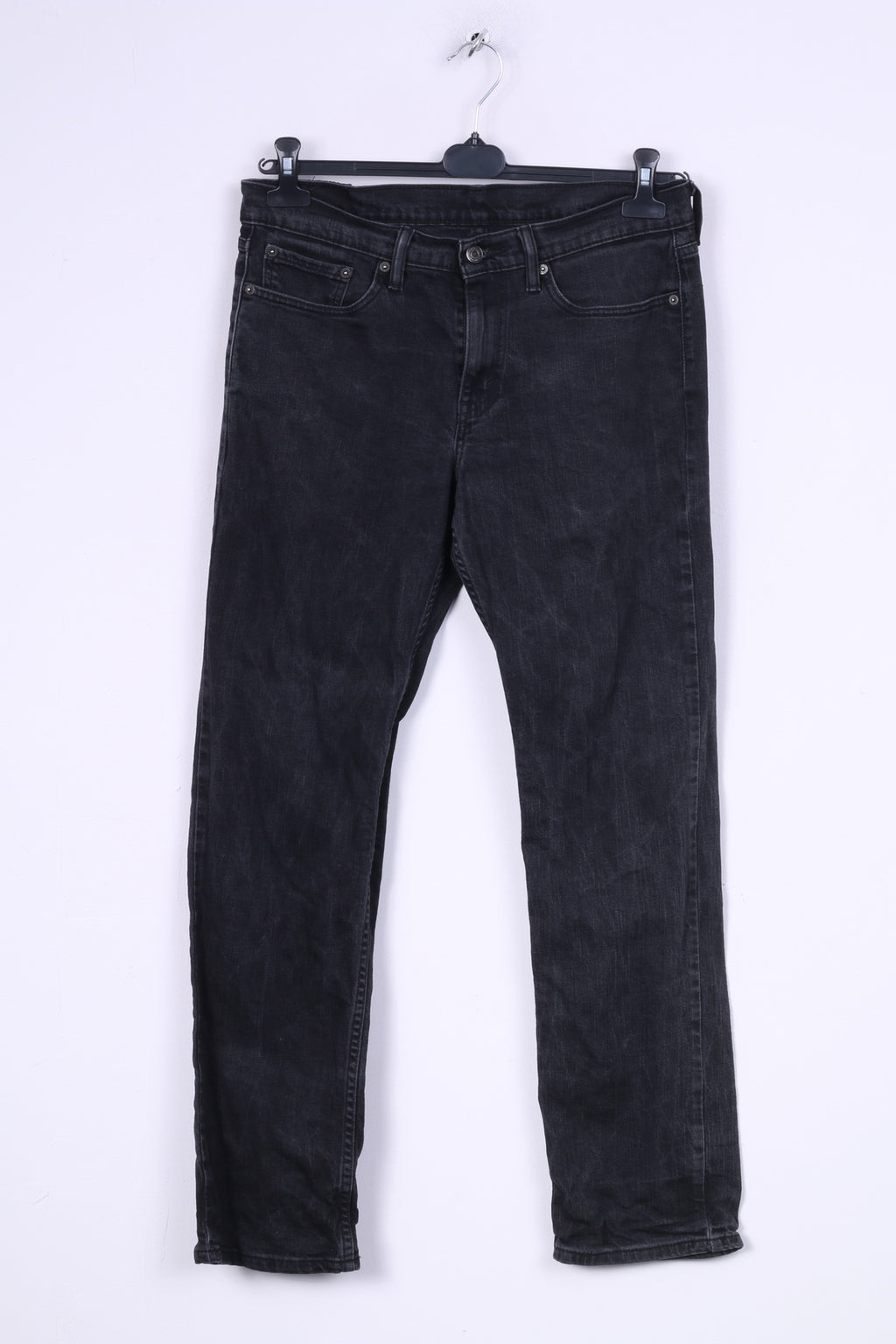 Pantaloni Levi Strauss&amp;Co Uomo W32 L32 Denim Nero Cotone