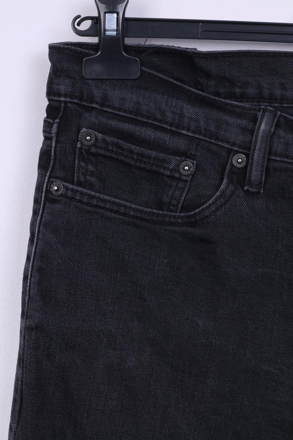 Pantaloni Levi Strauss&amp;Co Uomo W32 L32 Denim Nero Cotone