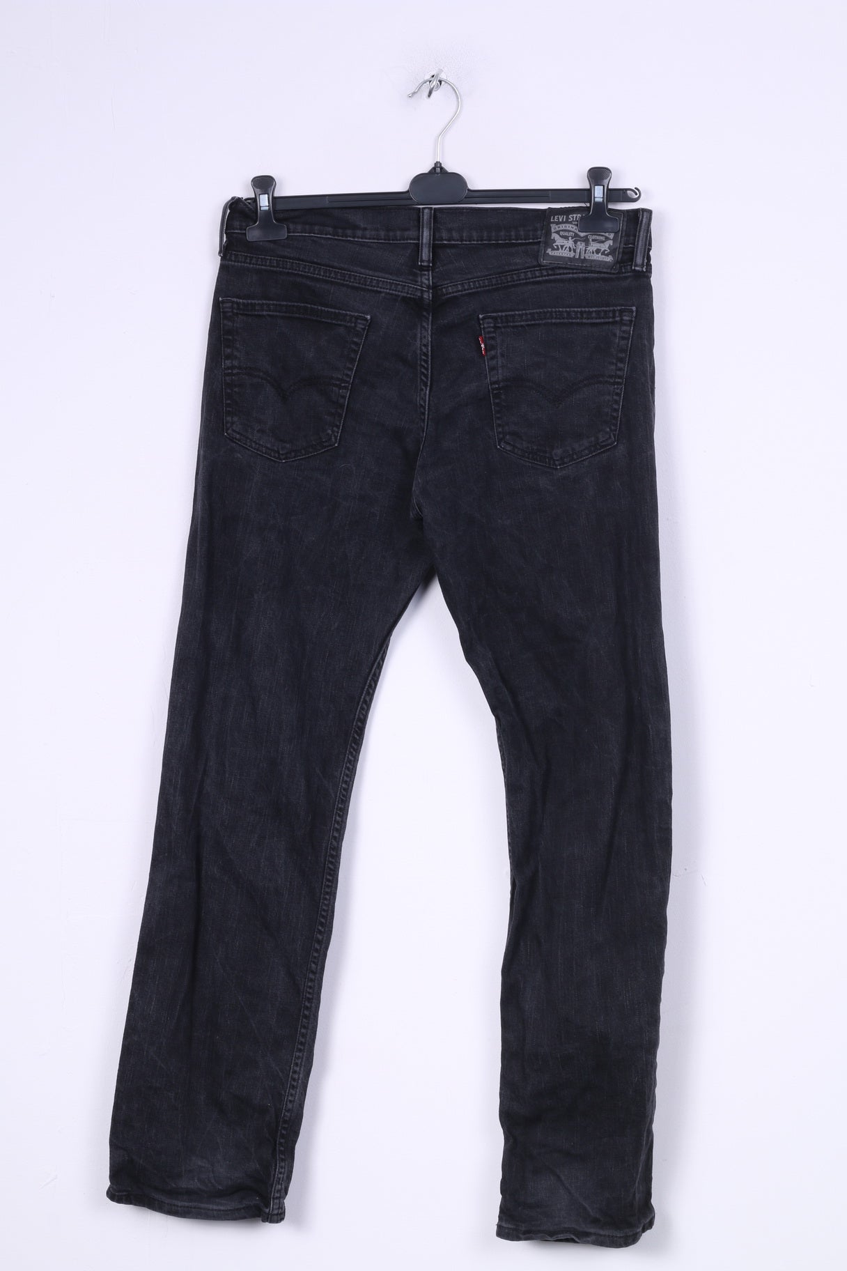 Levi Strauss&amp;Co Pantalon W32 L32 Homme Denim Noir Coton