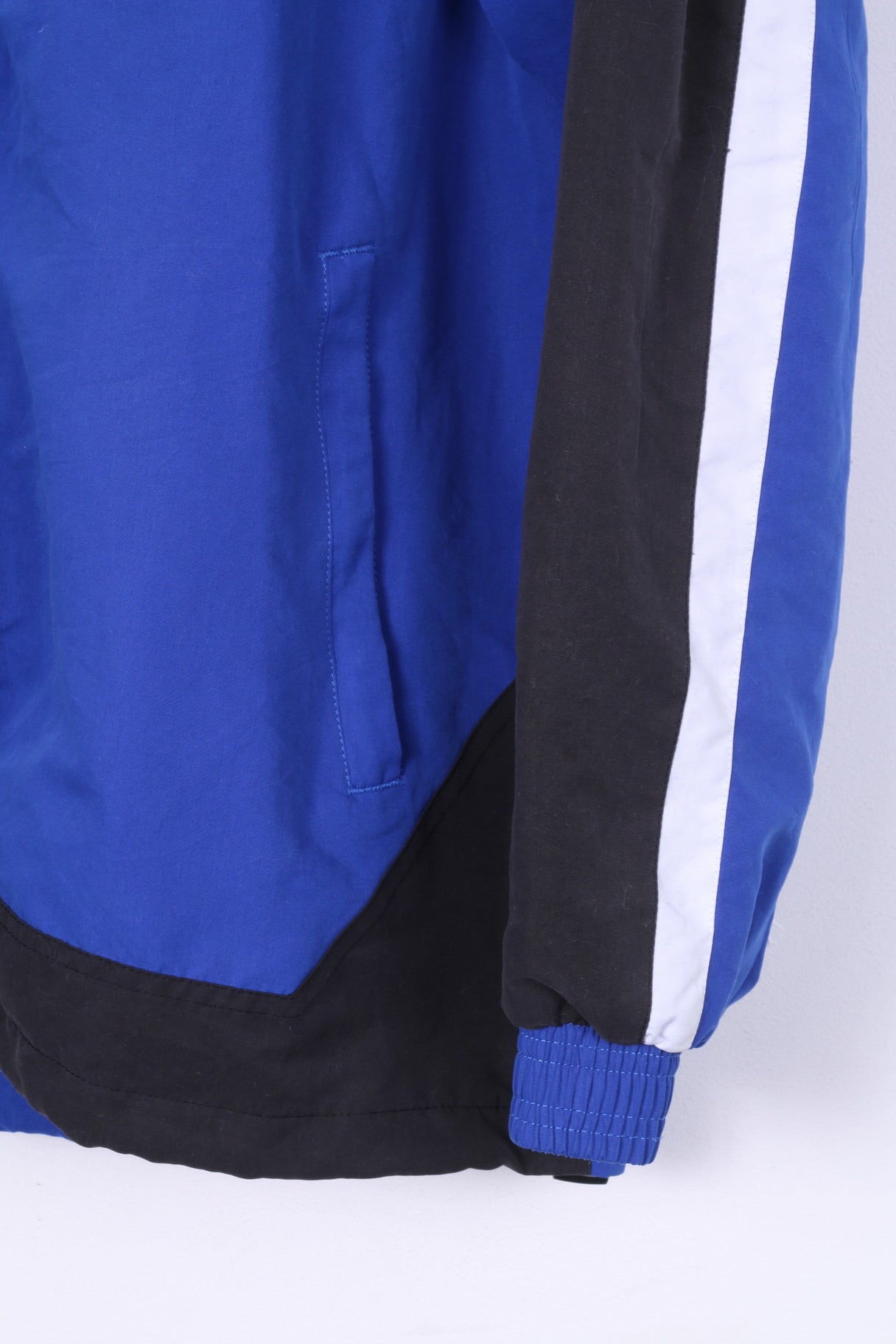 Runtech Veste de survêtement L pour homme Bleu Fermeture éclair complète