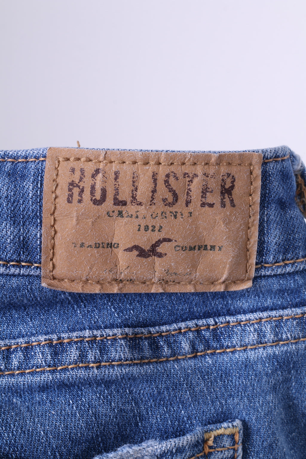 Hollister California Womens W23 L33 00R Trousers Denim Pants Cotton Loow Waist Jeans
